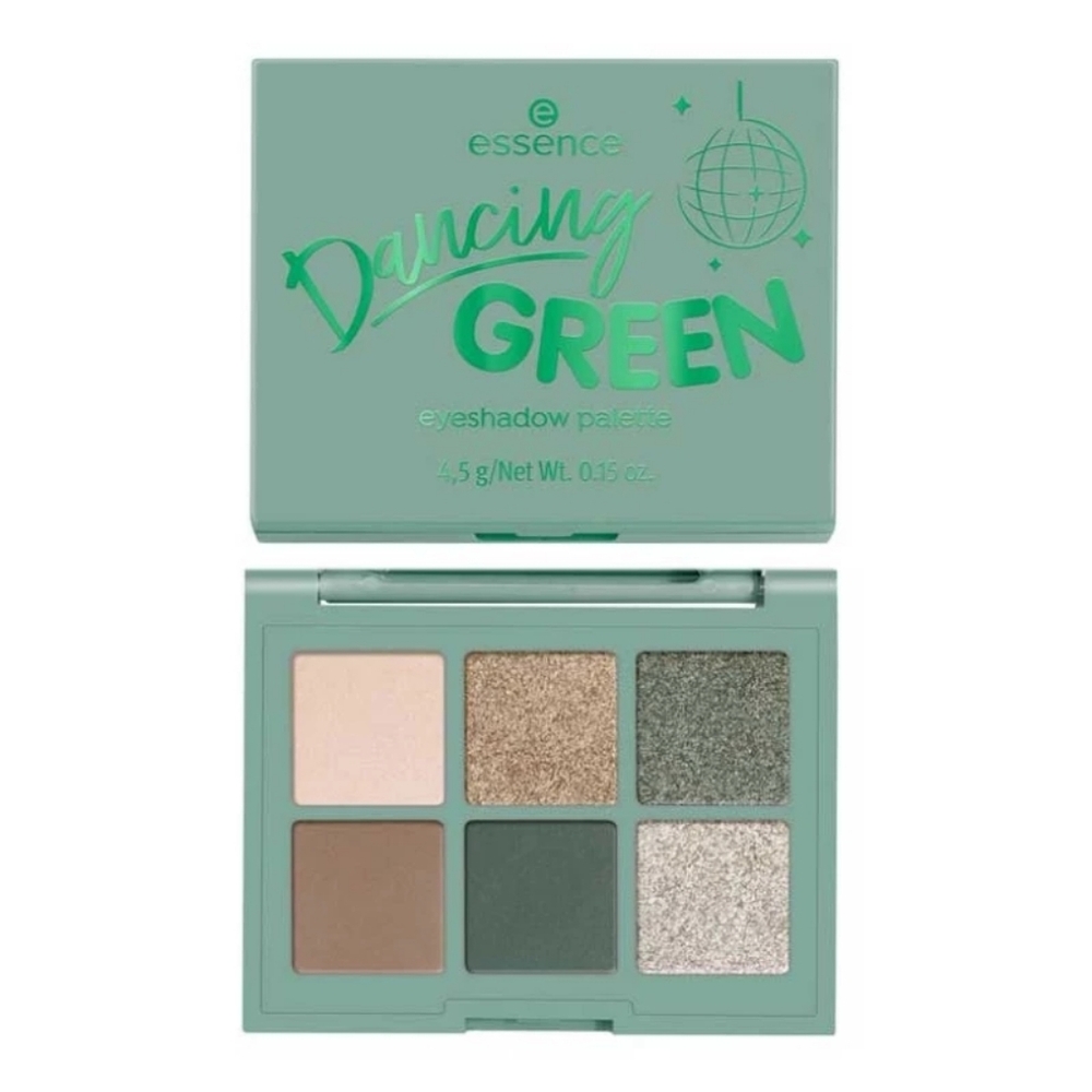 Essence Dancing Green Eyeshadow Palette